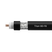 Кабель VEGATEL 8D-FB (Titan, черный) бухта 500м