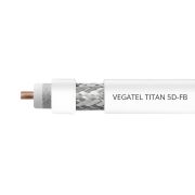 Кабель VEGATEL 5D-FB (Titan, белый) бухта 200м